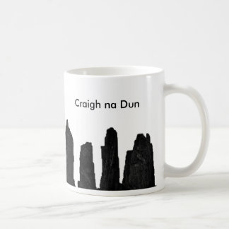 Café Caneca de Hugger da pedra do Dun do na de Craigh