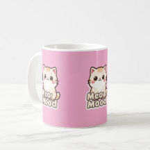 Caneca de Humor Miauzinho Gatinho Fofo
