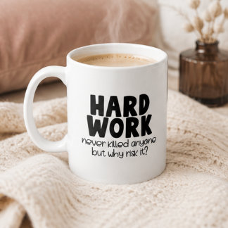 Café Caneca de Humor Sarcástico no Escritório, Brincade
