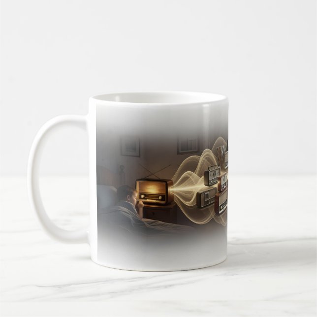 Café Caneca De Idade Estelar De Sonhos De Rádio Para Di (Esquerda)