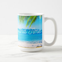 Caneca de Ilha Tropical