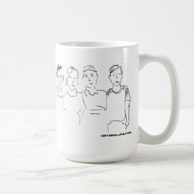 Café Caneca de Improv do copo (Direita)