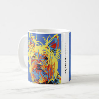 Café Caneca de Indy - cão de Terrier