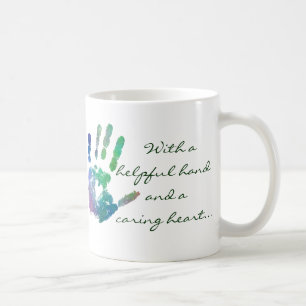 Café Caneca de inquietação do coração