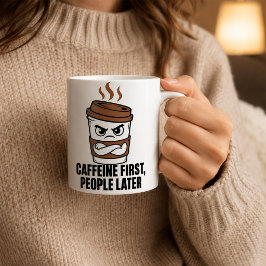 Café Caneca de Introvertido Cafeína Primeiro Pessoas De