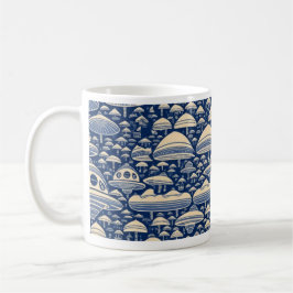 Café Caneca de Invasão Alienígena