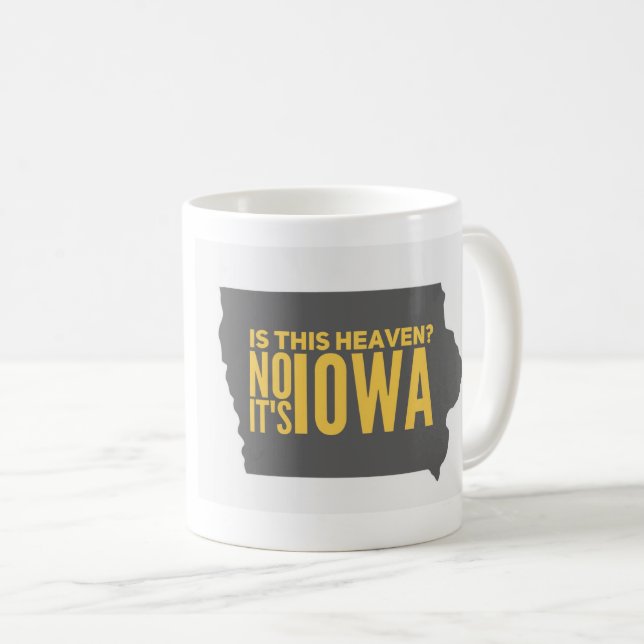 Café Caneca de Iowa = de céu (Frente Esquerda)