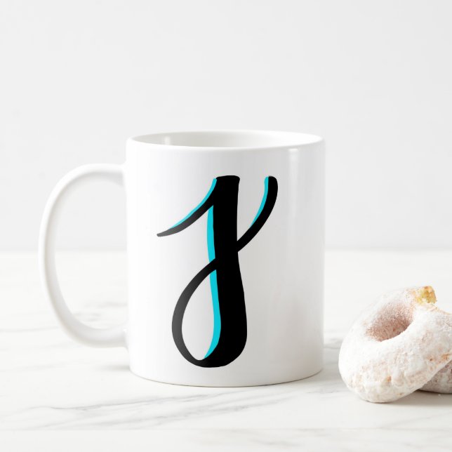 Café Caneca de "J" (Com Donut)