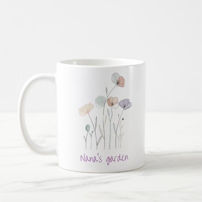 Café Caneca de jardim de Nana (Esquerda)