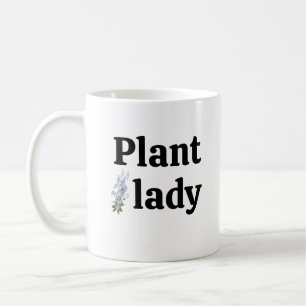 Café Caneca de Jardim, Terra Cotta Plant Lady Mug, Gif 