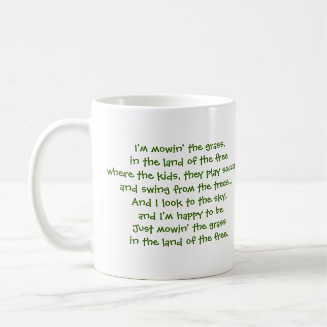 Café Caneca de Joel J com poemas líricos do Lawnmower! (Esquerda)
