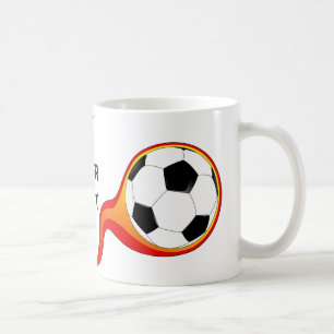 Café Caneca de jogador de futebol