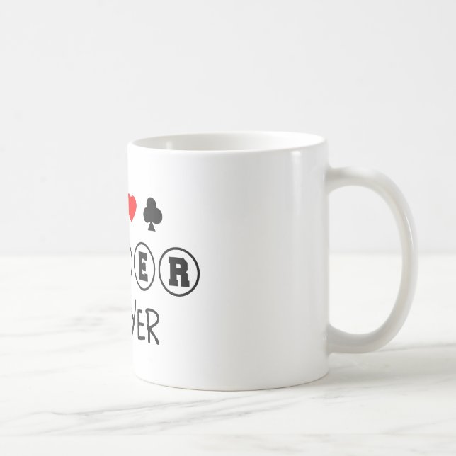 Café Caneca de Jogador de Pôquer (Direita)