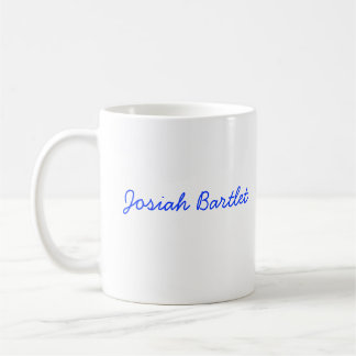 Café Caneca de Josiah Bartlet Presidentail
