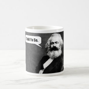Café Caneca de Karl Marx