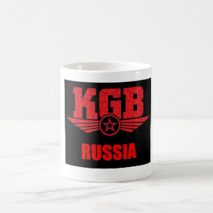 CAFÉ CANECA DE KGB RÚSSIA