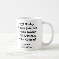Caneca de KOA 2015 - "terça-feira gorda! "