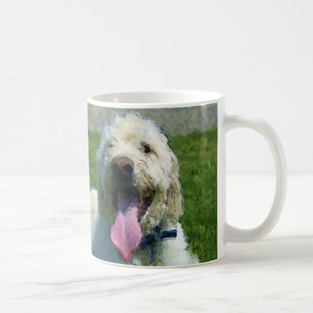 Café Caneca de Labradoodle (Direita)
