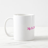 caneca de lágrimas de ex-namorado após separação d