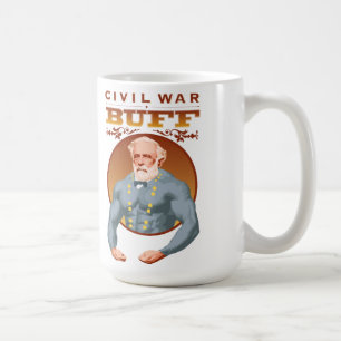 Café Caneca de Lee do lustre da guerra civil--Design de
