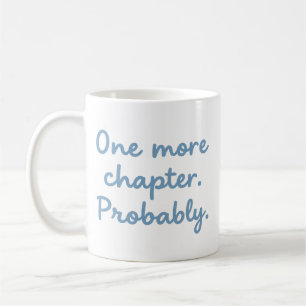 Café Caneca de Leitura de Livro Divertido Mais Um Capít