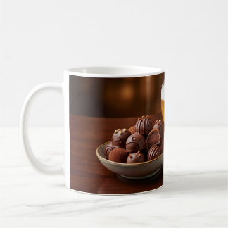 Café Caneca de lembrança de degustação de Pralines e Ce