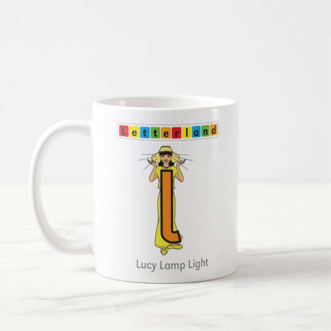 Café Caneca de Letterland | Ll (Esquerda)