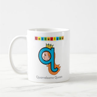 Café Caneca de Letterland | Qq