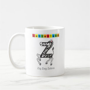 Café Caneca de Letterland   Zz