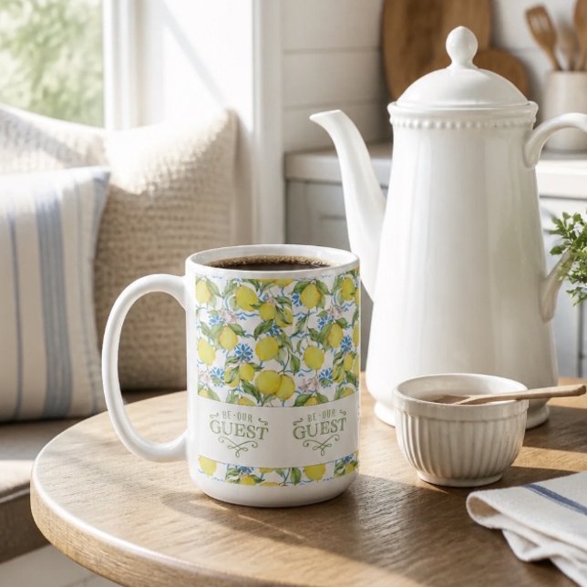 Café Caneca de Limão Seja Nosso Convidado (Criador carregado)