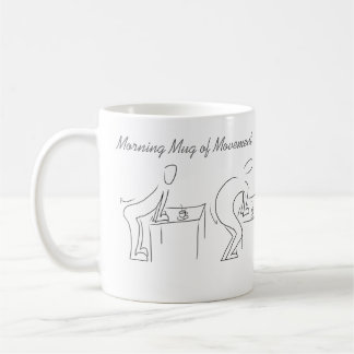 Café Caneca de limitações do corpo inteiro do movimento