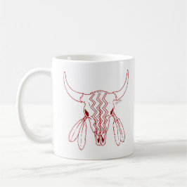 Café Caneca de linha Red Ghost Dance Buffalo