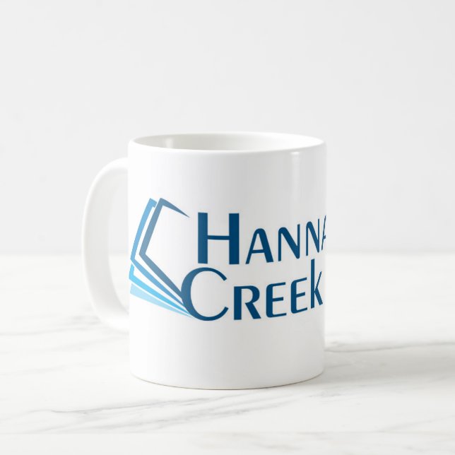 Café Caneca de Livros Hannacroix Creek (Frente Esquerda)