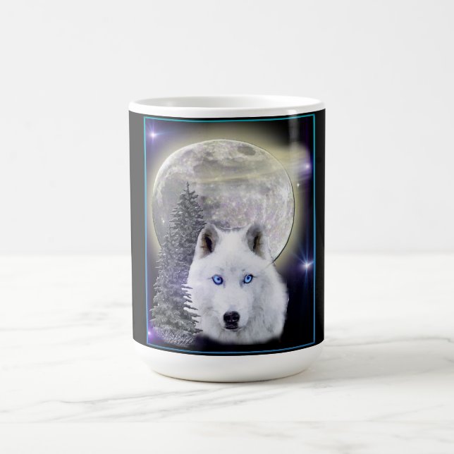 Café caneca de lobo (Centro)