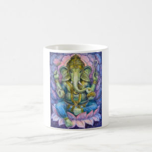 Café Caneca de Lotus Ganesha