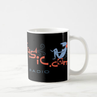 Café Caneca de LuxuriaMusic - fundo preto