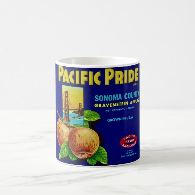 Café Caneca de Maçã Gravenstein Pacific Pride (Centro)