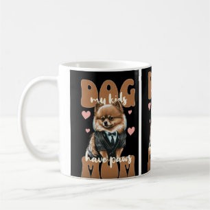 Café Caneca de Mãe de Cachorro – Coração e Pata – Prese