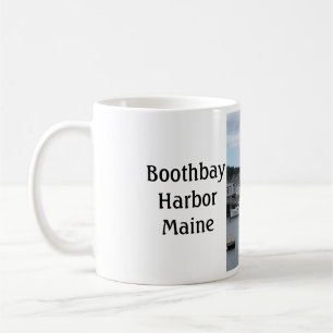 Café Caneca de Maine do porto de Boothbay do