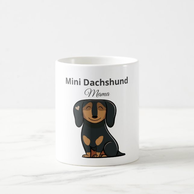 Café Caneca de Mamãe Dachshund Miniatura Presente para  (Centro)