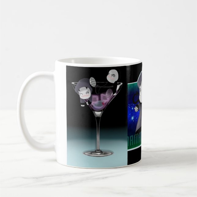 Café Caneca de Mamanta e de Kilis (Esquerda)