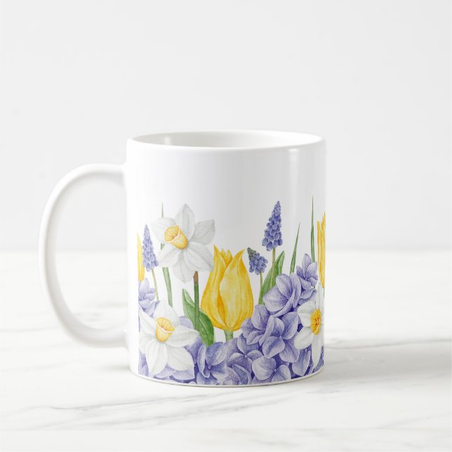 Café Caneca de Manhã de Primavera (Esquerda)