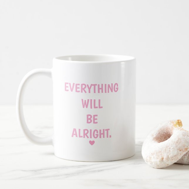 Café Caneca de Mão Personalizada, Caneca de Cerâmica Gr (Com Donut)