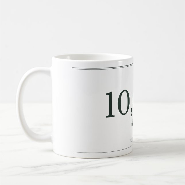 Café Caneca de Marco Personalizada (Esquerda)