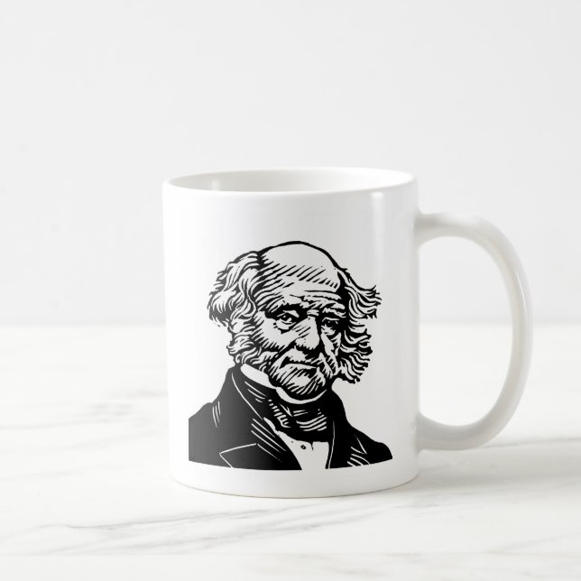 Café Caneca de Martin Van Buren (Direita)