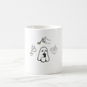 Café Caneca de Matcha Fofa