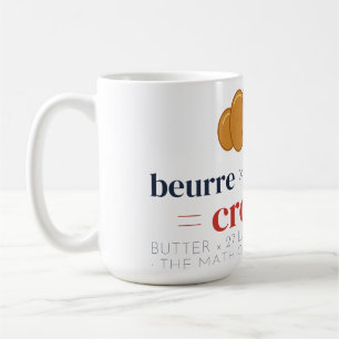 Café Caneca de Matemática Divertida Croissant 27 Camada