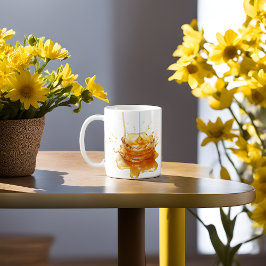Café Caneca de Mel: Mel Drop Splash Mug