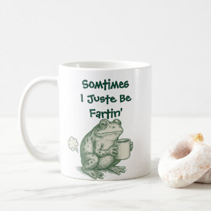 Café Caneca de Meme Engraçado – Às vezes Eu Estou Só Pe