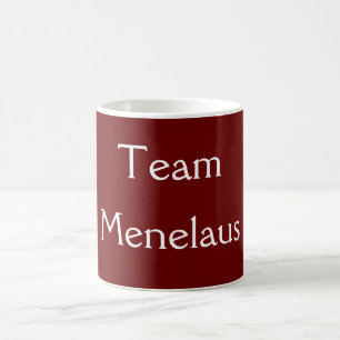 Café Caneca de Menelaus da equipe